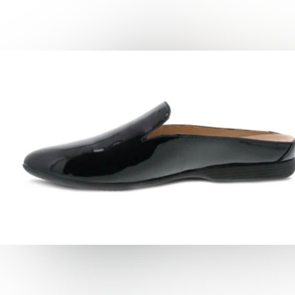 Dansko Lexie Black Patent Leather Mule Slip On Women's Size US 11.5-12 EU 42 NEW - Picture 6 of 16